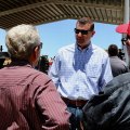 Former Congressman David Valadao was in attendance and helped to introduce the vice president.